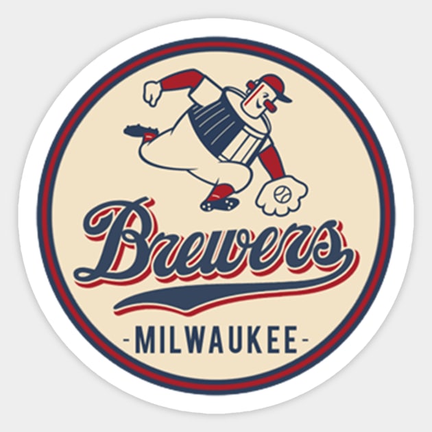 Old And Classic Brewers Sticker by 90'sWalkman